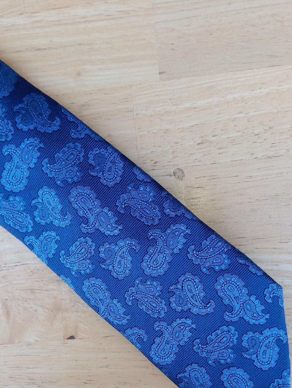 GIANNI Blue Paisley Men's Tie